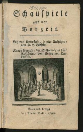 Schauspiele aus der Vorzeit