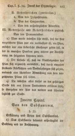 Zweites Capitel. Von den Substantivis