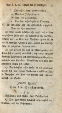 Zweites Capitel. Von den Substantivis