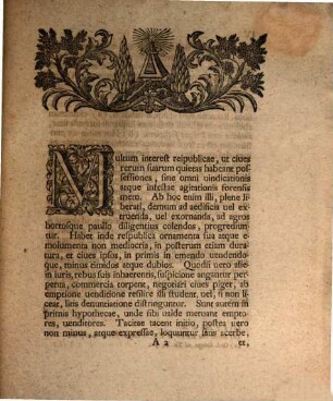 Ordinis Ivridici In Academia Vitembergensi H. T. Decanvs Christianvs Hanaccivs ... Lectori Benevolo S. D. P. : [Programma quo disp. J. J. Rössneri indicit, simul demonstrans, quasi-hypothecam ex re iudicata oriri]