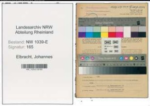 Entnazifizierung Johannes Elbracht , geb. 03.05.1910 (Betriebswart)