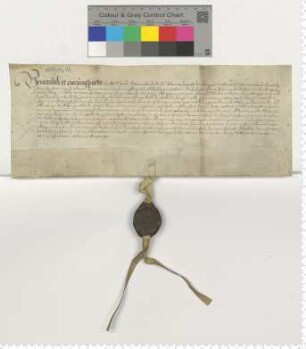 Präsentation an Propst Jacob Schomaker für eine Vikarie am Nicolai und 10000 Märtyrer Altar der Lambertikapelle [lat].