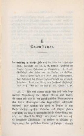 525-537 [Rezension] Oswald, Johannes Heinrich, Die Erlösung in Christo Jesu