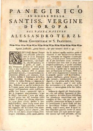 Nuova Raccolta Di Varie, E Scelte Orazioni, 2. Panegirici Sacri
