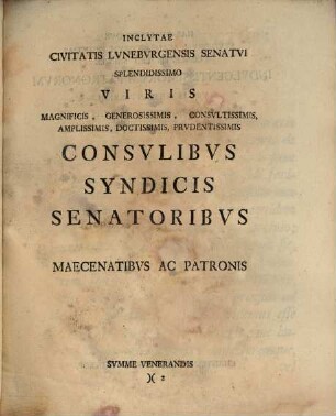 Diss. singularia iuris statutarii Luneburgensis in materia concursus creditorum exhibens
