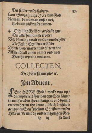 Collecten.
