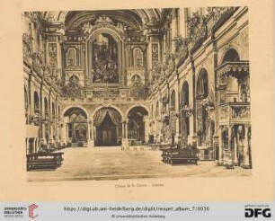 Chiesa di S. Chiara - Interno