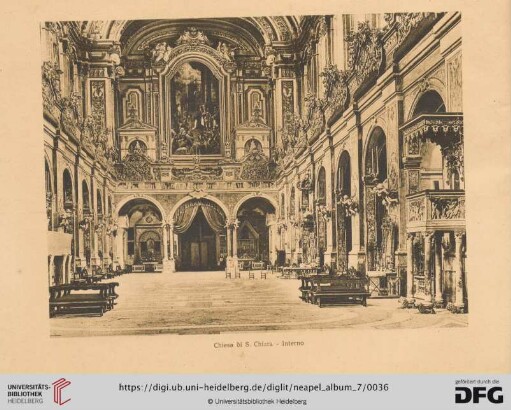 Chiesa di S. Chiara - Interno