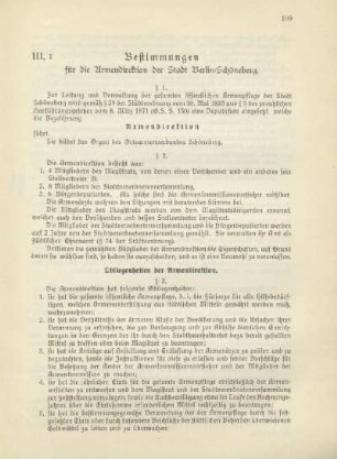 III. Armenverwaltung