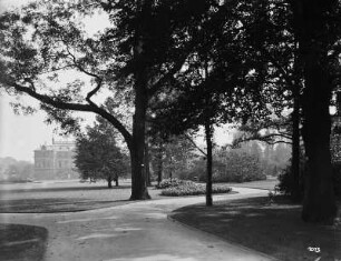 Dresden, Großer Garten, Blick zum Palais