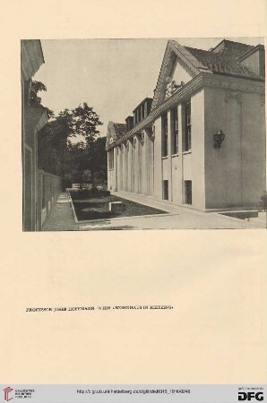 Josef Hoffmann, Wien