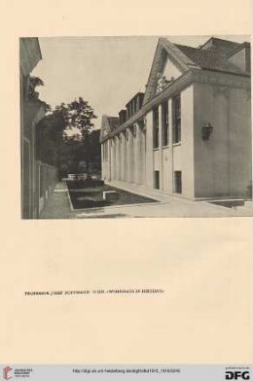 Josef Hoffmann, Wien