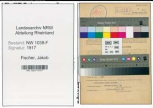 Entnazifizierung Jakob Fischer , geb. 31.12.1892 ()