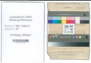 Entnazifizierung Wilhelm Homberg , geb. 21.10.1901 (Polizist)