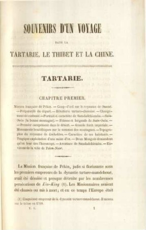 Chapitre premier. Mission francaise de Pékin. - ...