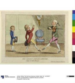 The German dancing master