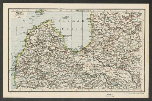 Karte: Kurland und Livland