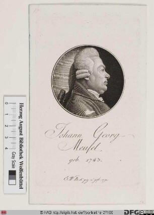 Bildnis Johann Georg Meusel