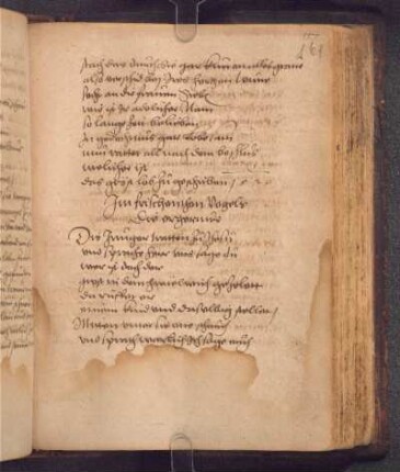 Die ergernus (Dat. fehlt); RSM 2S/2459e