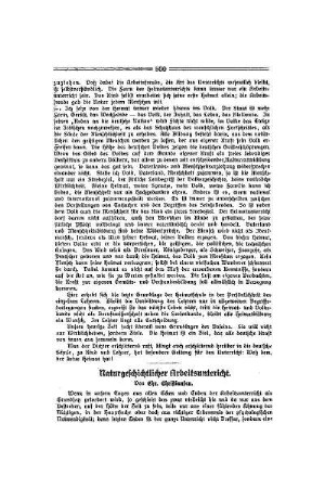 Naturgeschichtlicher Arbeitsunterricht