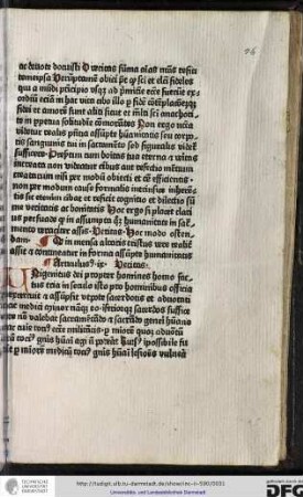 Veritas: Unigenitus dei propter homines homo factus tria in seculo isto pro hominibus officia exercuit...