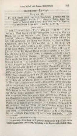 219-247 Systematische Theologie