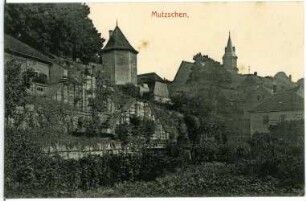 Mutzschen. Blick auf Mutzschen