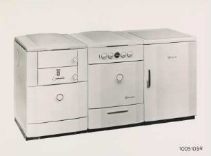 Gasherd Modell "Vesta 1005109R", Kohleherd "355 Vesta" und Kühlschrank der Neff GmbH