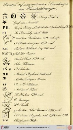 Stempel und Monogramme