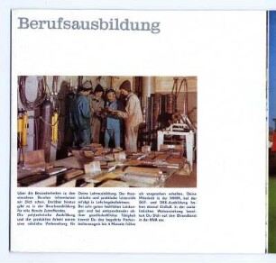 Prospekt: VEB Germania Karl-Marx-Stadt