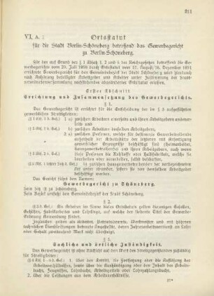 A. Gewerbe und Kaufmannsgericht