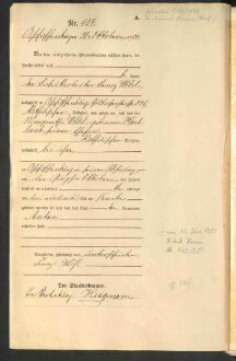 Standesamtsbuch der Stadt Aschaffenburg: Geburten 365/1900 - 184/1901