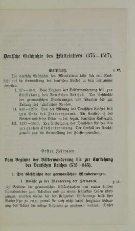Deutsche Geschichte des Mittelalters (375-1517)