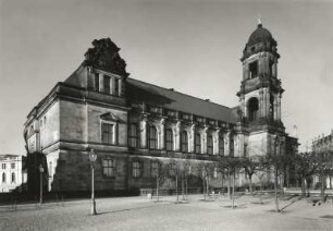 Dresden-Altstadt. Ständehaus (1901/1907; P. Wallot). Ansicht von Nordosten von der Brühlschen Terrasse