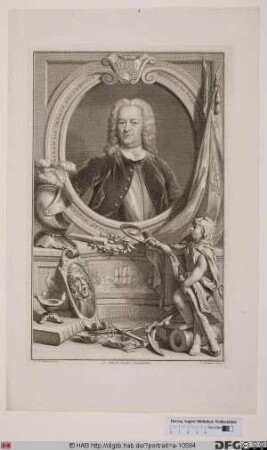 Bildnis Gustav Wilhelm (Gustaaf Willem) Baron van Imhof