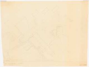 Hansaviertel Grünflächen Wohnhaus (Objekt 14). Interbau Berlin 1957: Lageplan 1:200, Bereich zwischen Altonaer Straße, Bartningallee und Hanseatenweg