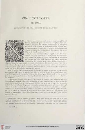 12: Vincenzo Foppa pittore : (a propositio di una recente pubblicazione)