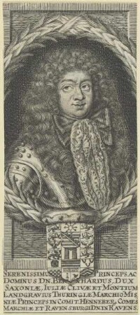 Bildnis des Bernhardus Dux Saxoniae