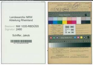 Entnazifizierung Jakob Schiffer , geb. 13.08.1906 (Steiger)