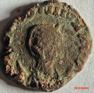 Römische Münze, Nominal Antoninian, Prägeherr Gallienus für Salonina, Prägeort Rom, Original