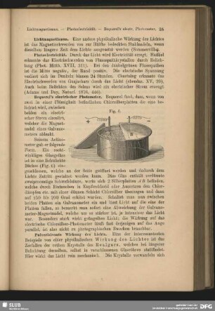 Bequerel´s electrischer Photometer