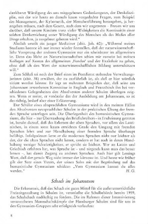 Schach im Johanneum