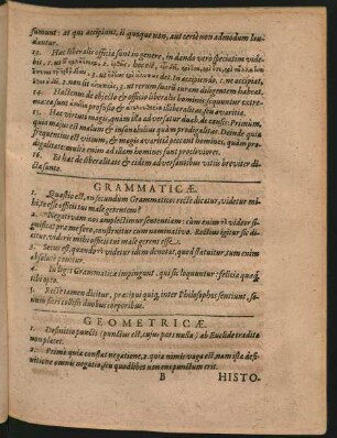 Grammaticae.