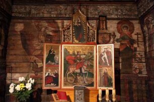 Flügelaltar mit dem heiligen Martin (Mittelbild)