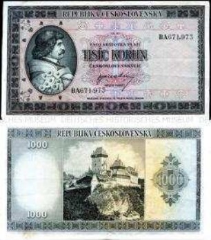 Tschechoslowakei, 1000 Korun