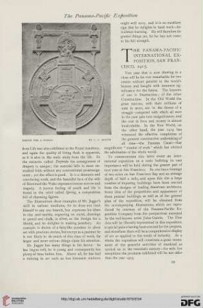 63: The Panama-Pacific international exposition, San Fancisco, 1915