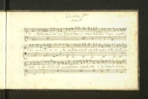 Cantata 3zo senza Str. Nel bel volto gradito d'un idolo ch'adoro
