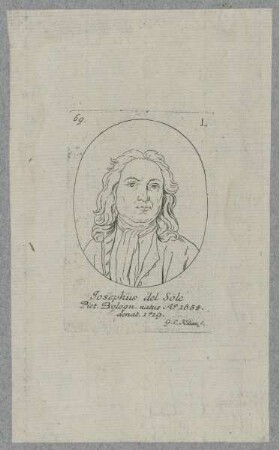 Bildnis des Josephus del Sole