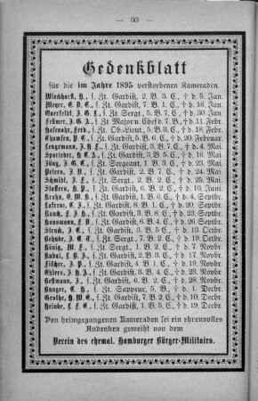 Gedenkblatt