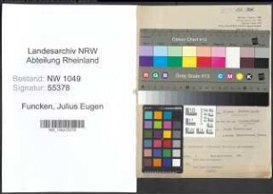 Entnazifizierung Julius Eugen Funcken , geb. 30.09.1902 (Kinderarzt)